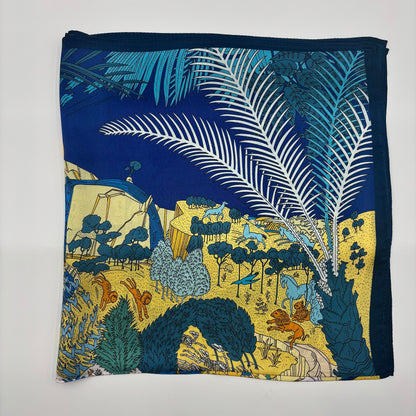 Blaues Traumtal (68x68cm)
