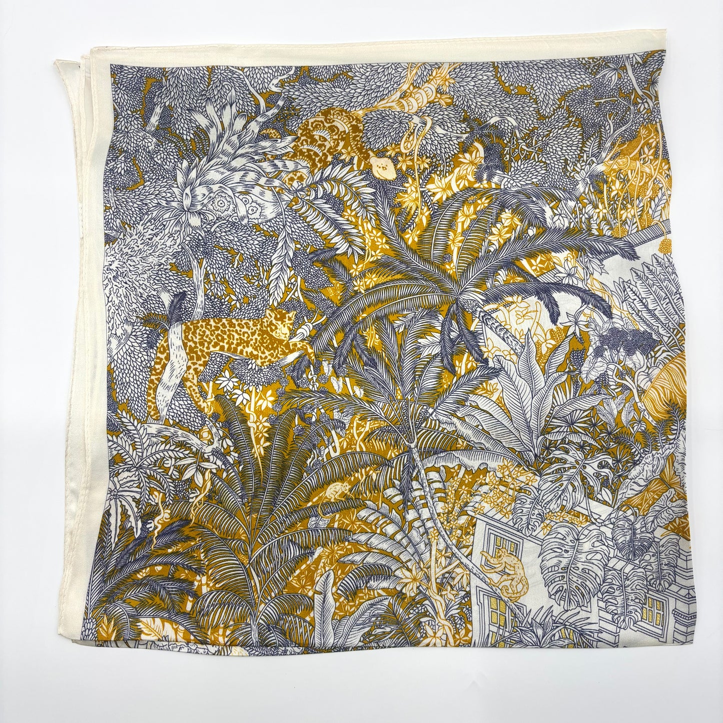 Verborgener Garten im Licht (68x68cm)